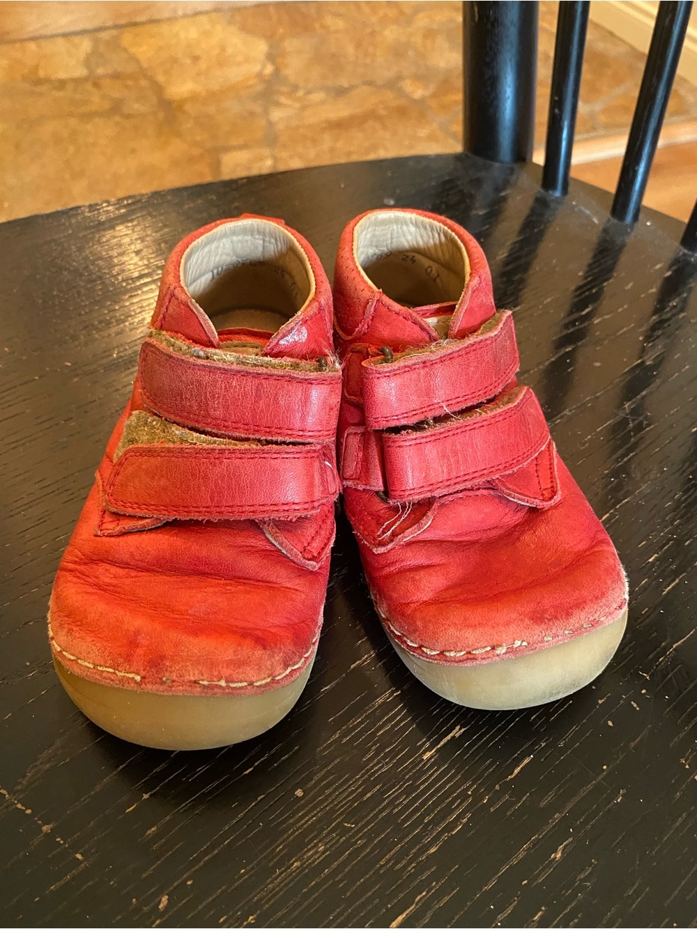 Froddo Red Leather Walkers